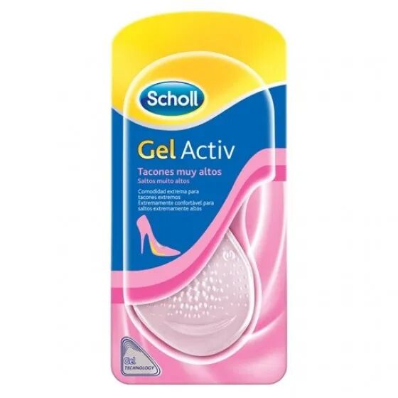 Scholl Gelactiv Palmilha Salto Muito Alto x2