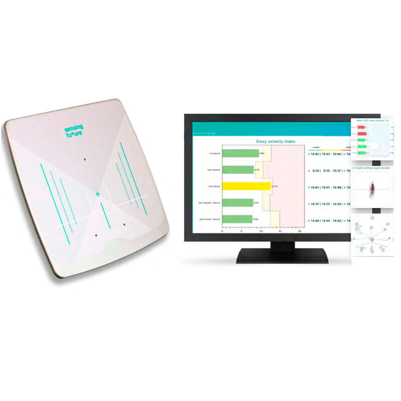 PhysioSensing VERTIGO FORÇA: Plataforma estabilométrica + Software de equilíbrio