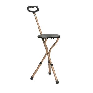 Drive DeVilbiss Cane Seat - Walking Cane With Folding Seat