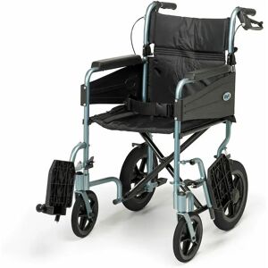 Days Escape Lite Manual Wheelchair - Standard - Silver Blue