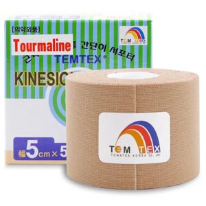 Temtex Tape Classic elastic tape for muscles and joints colour Beige 1 pc
