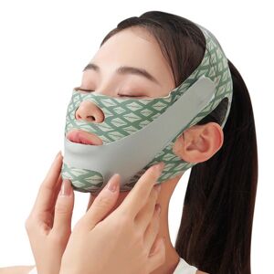 Meiteai V Face Slimming Belt Facial Cheek Bandage Firm Lifting Band Anti-Wrinkle Double Chin Reducer Strap Sleep Shaping Face Masks for Women