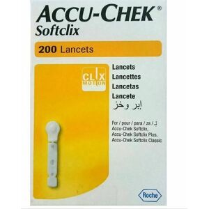 PACK OF 2 X ACCU-CHEK SOFTCLIX 200 LANCETS