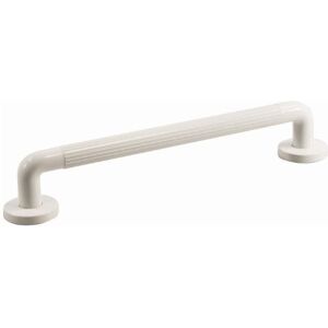 Aidapt Safety 450mm (18") Ribbed UPVC Plastic Grab Bar Support Rail Aid