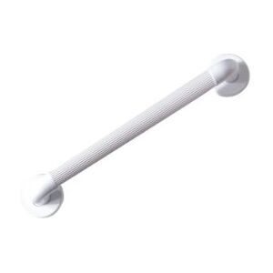 NRS Healthcare Plastic Fluted Grab Rail - 45 cm (18 inch) White