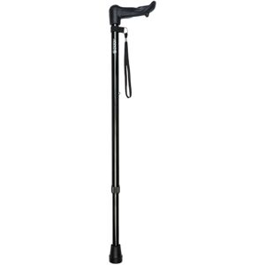 Charles Buyers Black Anatomical Adjustable Walking Sticks - Left