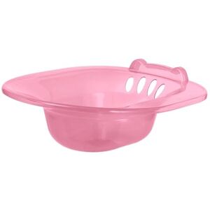 Colcolo Sitz Bath Hip Bath Bowl High Temperature Resistance Sitz Basin Wash Basin for Elderly Commode Chair Hemorrhoids Toilet Seat, Pink