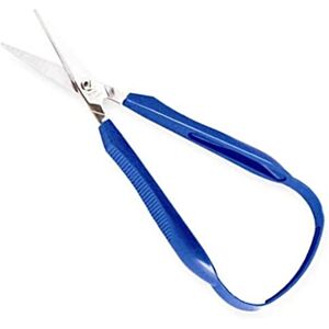 Peta Adult Easi-Grip Scissors 45mm Short Pointed Blade - Right Handed Great for Children, Kids, Elderly, Disabled Scissors for Learning to Cut - Self Opening, Easy Grip, Non-Fatigue