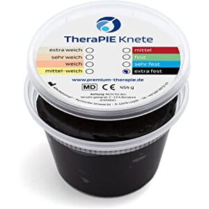 0afh5|#afh-Webshop AFH-Webshop TheraPIE Putty 454 g (1 Pound) Therapy Putty Strength Resistance: Extra Firm (Black)