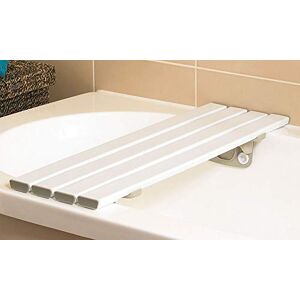 HOMECRAFT Savanah Slatted Bath Board, Comfortable, and Stable, Quick Draining Design, Bathroom Aid, For Elderly, Disabled, Post Op 76 x 23cm