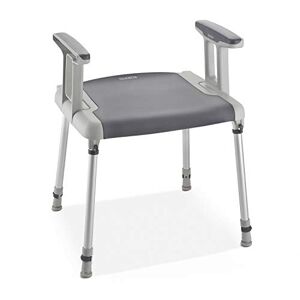 Invacare Shower Stool - Invacare Aquatec Sorrento Shower Stool - Flat Seat Shower Stool - Shower Seat for Elderly or Disabled