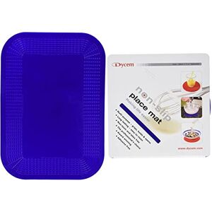 Performance Health Dycem Non Slip Rectangular Pad, Grip Assistance, Stop Cutlery, Perfect for Eating, Studying or Activities, Wheelchair Accessories & Non Slip Pad Dycem Round 19cm Diameter Blue