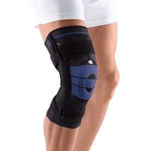 Bauerfeind - GenuTrain S - Knee Support - Extra Stability to Keep the Knee in Proper Position - Left Knee - Size 3 - Color Black