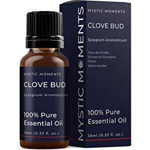 Mystic Moments Clove Bud Essential Oil 10ml - Pure & Natural Oil for Diffusers, Aromatherapy & Massage Blends Vegan GMO Free