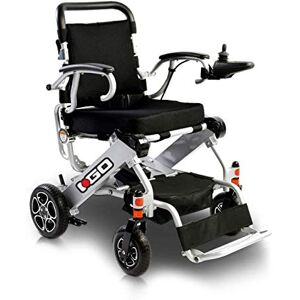 Pride Mobility i-Go Power Chair – Folding Electric Wheelchair for Adult with Joystick (Silver)