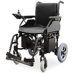 QUIRUMED Electric Folding Wheelchair Easy Plus, Steel, Autonomy 20 Km, Electromagnetic Braking, Maximum Speed 7 km/h