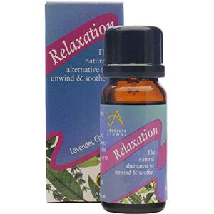 Absolute Aromas Essential Oil Blend 10ml - Pure Natural, Undiluted - for Aromatherapy and Diffusers (Relaxation)