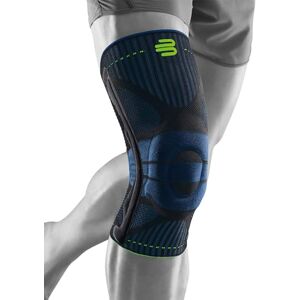 Bauerfeind 1 Unisex Knee Sports Support, Can be Worn on Left and Right for Ball Sports Athletics Knee Support Sports Silicone Ring