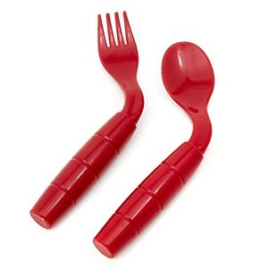 Ability Superstore Easy Eaters Right Handed Curved Cutlery ( Assorted colors )