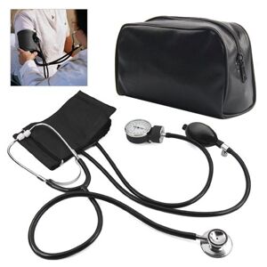Accessotech Aneroid Sphygmomanometer Cuff Blood Pressure Montior Stethoscope Nylon Cuff Dial