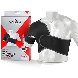 VULKAN Classic Right Half Shoulder Support, Medium, Shoulder Brace for Rotator Cuff Injuries, AC Joint Support, and Dislocations, Shoulder Strap for Men and Women, Brace for Athletes and Exercising