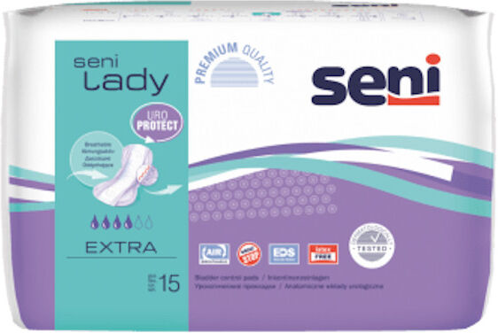 Seni Lady Extra Protection Légère 15 serviettes