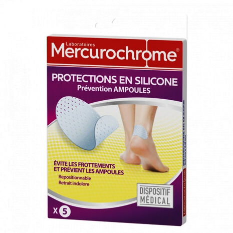 Mercurochrome Protections en SIlicone 5 protections