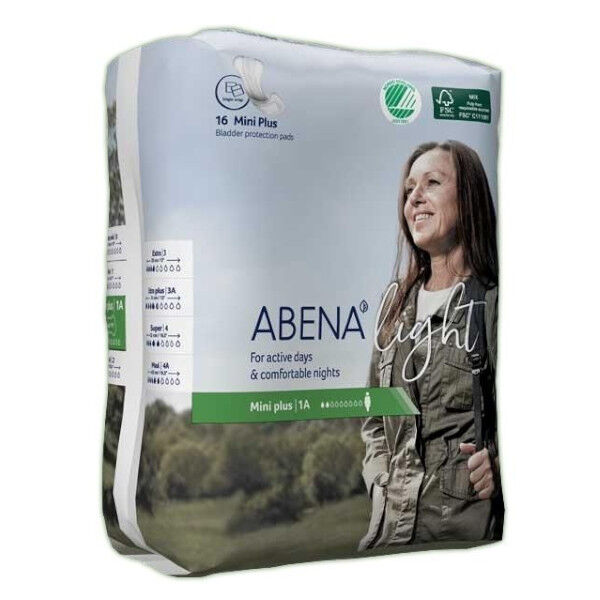 Abena Frantex Protection Urinaire Light Mini Plus 1A 16 unités