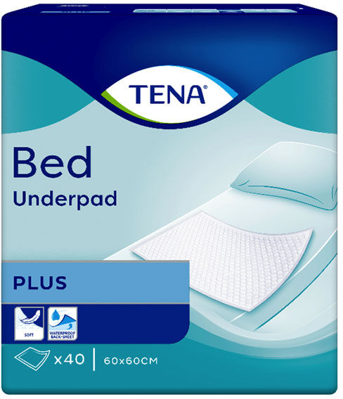 Tena Bed Plus Alèse 60x60cm 40 protections