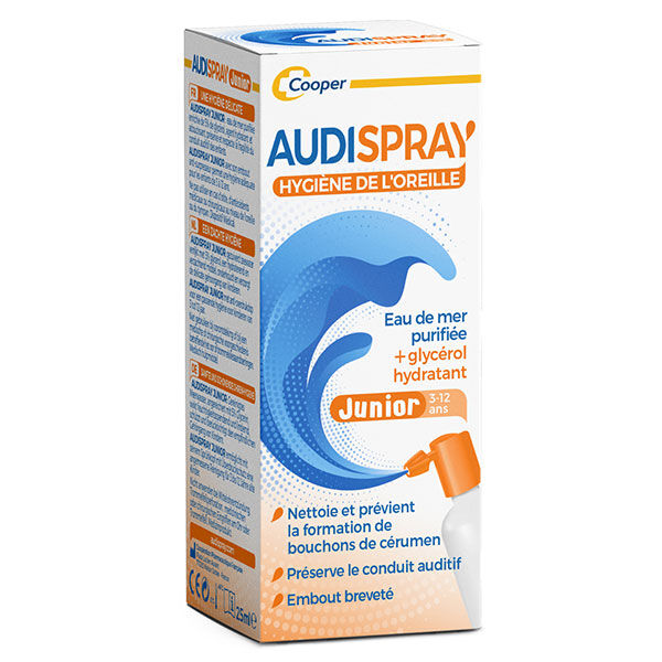 Audispray Junior Hygiène de l'Oreille 25ml