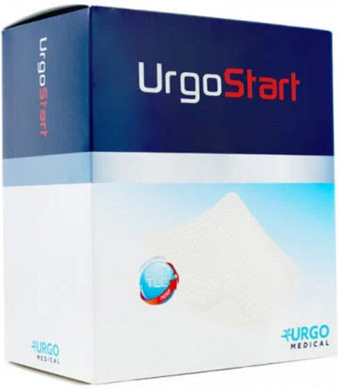 Urgo Médical Urgostrart Pansement Hydrocellulaire Talon Micro-Adhérent 12 x 19cm 16 unités