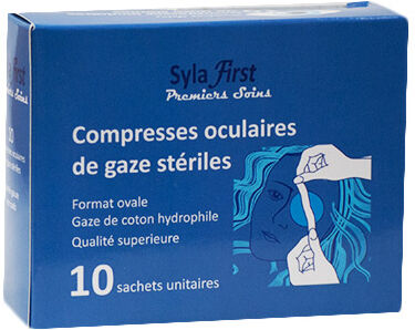 Sylamed Compresses Oculaires de Gaze Stériles 10 unités