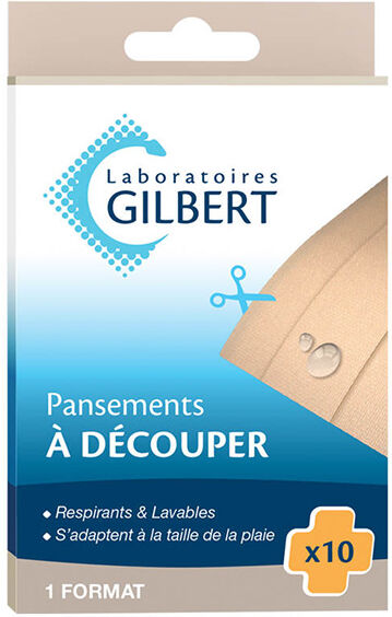 Laboratoires Gilbert Gilbert Pansements à découper x 10