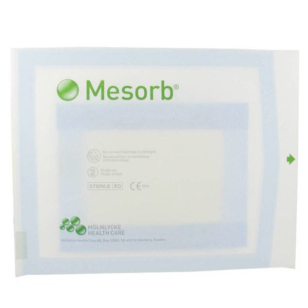 Molnlycke Health Care Molnkycke Health Care Mesorb Pansement Absorbant 10x20cm 10 unités