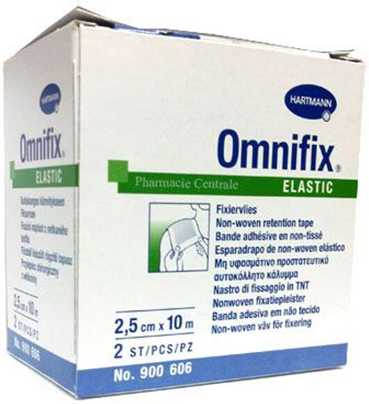 Hartmann Omnifix Elastic Sparadrap Bande Extensible Adhésive 2,5cm x 10m