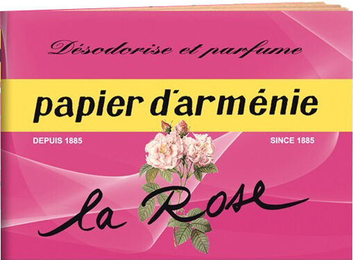 Papier d Arménie Papier d'Arménie La Rose