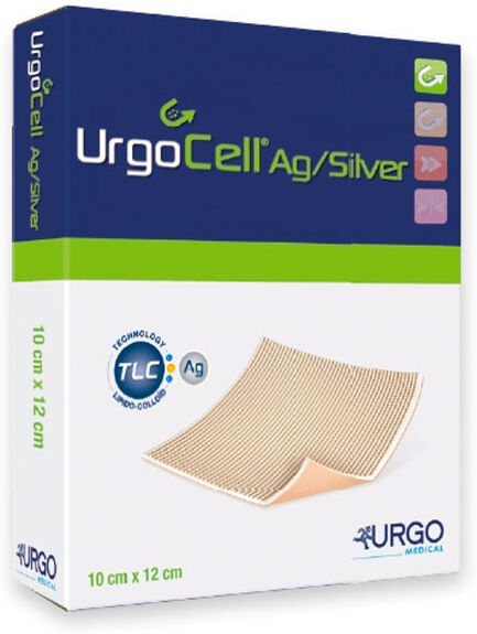 Urgo Médical Urgocell AG Pansement Non-Adhésif 10 x 12cm 16 unités