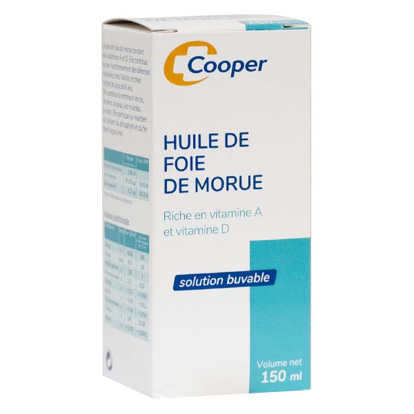 Cooper Huile de Foie de Morue 150ml