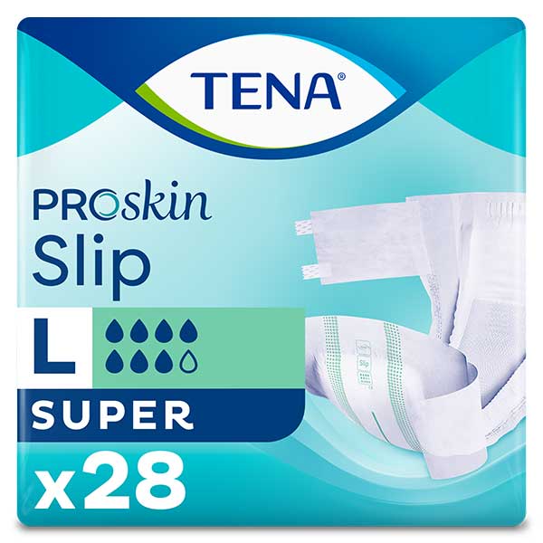 TENA ProSkin Slip Change Complet Super Taille L 28 couches