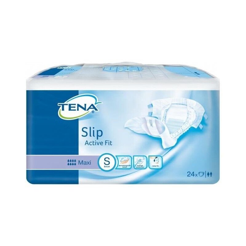 Tena Slip Active Fit Maxi - 6 paquets de 24 protections Small