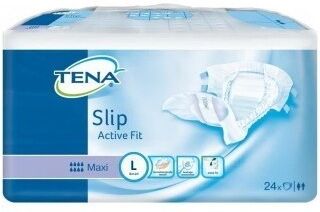 Tena Slip Active Fit Maxi - 6 paquets de 22 protections Large