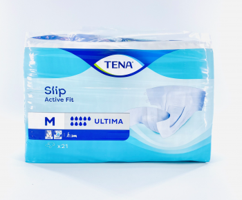 Tena Slip Active Fit Ultima - 3 paquets de 21 protections Medium