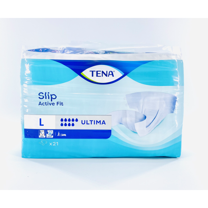 Tena Slip Active Fit Ultima - 6 paquets de 21 protections Large