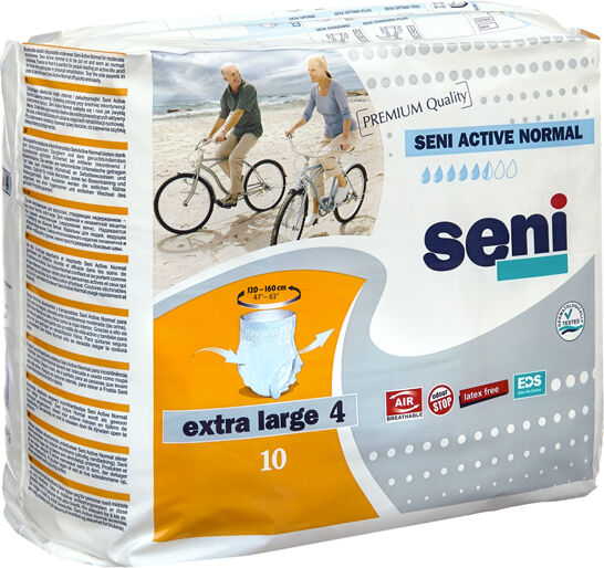 Seni Active Normal XL Slips Elastiques Absorbants 10 unités