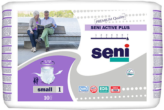 Seni Active Plus S Slips Elastiques Absorbants 10 unités