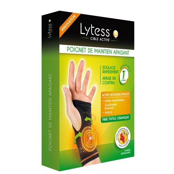 Lytess Cible Active Poignet de Maintien Apaisant T3 Noir