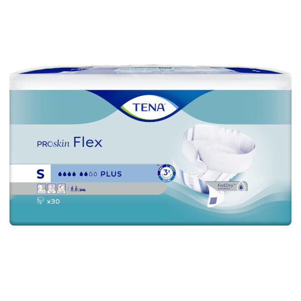 TENA ProSkin Flex Change Avec Ceinture Plus Taille S 30 protections