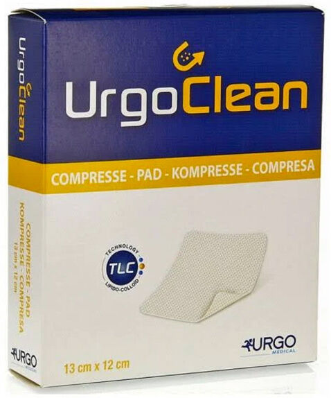 Urgo Urgoclean Pansement en Fibres 12x13cm 16 unités