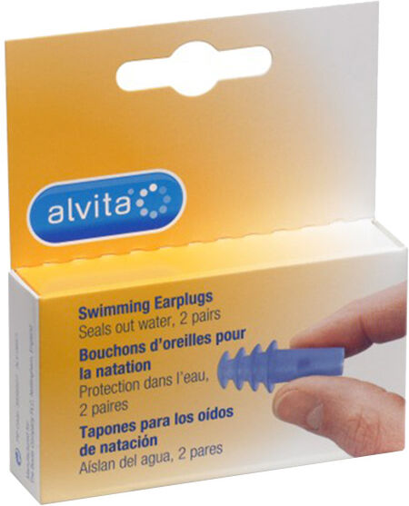 Alvita Bouchons d'Oreilles Natation 2 paires