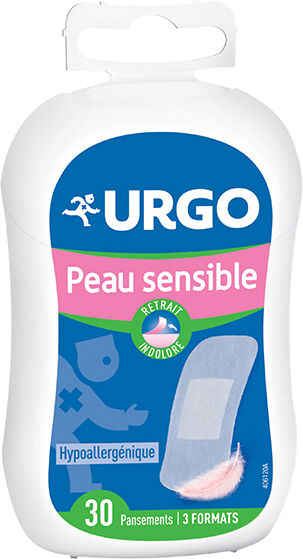 Urgo Pansements Peau Sensible 3 Formats 30 pansements